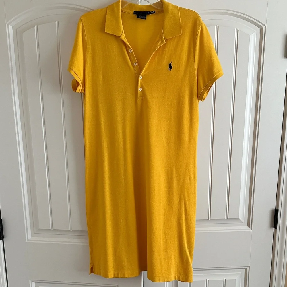 Ralph Lauren Golden Polo Dress - Picture 1 of 1